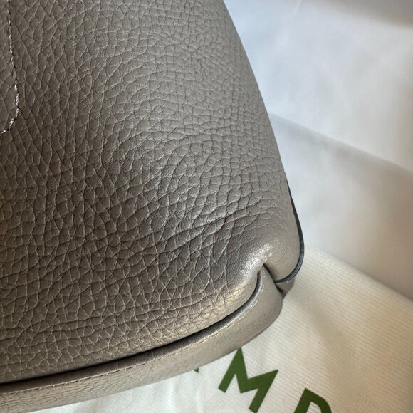 Longchamp Roseau Essential Mid Leather Tote - Color Clay - Preloved - Picture 12 of 16